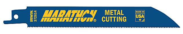 IRWIN Metal Cutting Reciprocating Saw Blade, 3/4" Wide x 6" Length 1 thumbnail image