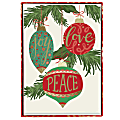 Graphique Christmas Cards, 5" x 7", Ornaments, Pack Of 15 Cards 1 thumbnail image