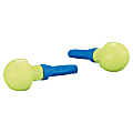 E-A-R™ Push-Ins Foam Earplug, Polyurethan, Blue/Yellow, Uncorded