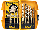Black+Decker DeWalt Pilot Point Gold Ferrous Oxide Drill Bit Set, 16 Bits 1 thumbnail image