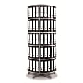 Moll One Turn Binder And File Carousel Shelving, 5 Tier, White 1 thumbnail image