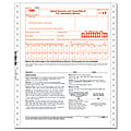 ComplyRight 1096 Transmittal Continuous Tax Forms, 2-Part, 9" x 11", Pack Of 100