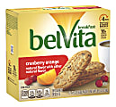 BELVITA Breakfast Biscuits Cranberry Orange, 5 Count, 6 Pack