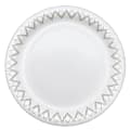 Highmark® Paper Plates, 6-3/4", Printed White, Pack Of 50 1 thumbnail image