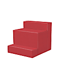 Marco 3-Step Seating Stool, Tomato