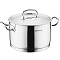 Korkmaz Proline Professional Series Stainless Steel Casserole With Lid, 3.8 Liter, Silver 1 thumbnail image