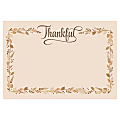 Amscan Paper Thanksgiving Paper Placemats, 11" x 16", 4 Per Pack, Carton Of 24 Packs