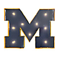 Imperial NCAA Logo Lighted Metal Sign, University of Michigan 1 thumbnail image