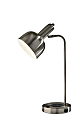 Adesso Rico Supercharger 19"H Desk Lamp, Brushed Steel 1 thumbnail image