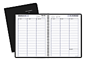 AT-A-GLANCE® DayMinder® Weekly Appointment Book/Planner, 8" x 11", Black, January To December 2020, G52000