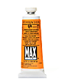 Grumbacher Max Water Miscible Oil Colors, 1.25 Oz, Cadmium Barium Yellow Orange