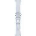 SPACETALK Adventurer Band Strap - 1 - Hook & Loop Attachment - 0.6" Height x 1.8" Width x 8" Length - Cloud Gray - Silicone 1 thumbnail image