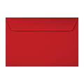 LUX Booklet 6" x 9" Envelopes, Peel & Press Closure, Holiday Red, Pack Of 1,000