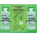 Honeywell Fendall  Double Eyewash Wall Station, 32 Oz, Green 1 thumbnail image
