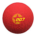 Champion Sports Playground Ball, 7", Red