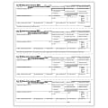ComplyRight™ W-2 Tax Forms, 4-Up (N-Style), Employee's Copies B, C, 2, 2 Combined, Laser, 8-1/2" x 11", Pack Of 50 Forms 1 thumbnail image