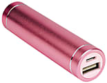Divoga™ Rechargeable Portable Power Bank With 3000mAh Battery, Pink 1 thumbnail image