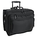 Mercury Tactical Gear Wheeled Computer Bag With 17" Laptop Pocket, Black