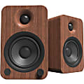 Kanto YU4 Bluetooth Speaker System - 70 W RMS - Walnut - Stand Mountable - Desktop - 60 Hz to 20 kHz - USB 1 thumbnail image