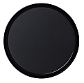 Cambro Round Polytread Trays, 16", Black, Set Of 12 Trays, PT1600110 1 thumbnail image