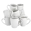Elama Elle 12-Piece Mug Set, 8 Oz, White 1 thumbnail image