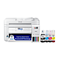 Epson EcoTank ET-3850 Wireless Color All-in-One Cartridge-Free Supertank Printer, White - Refurbished