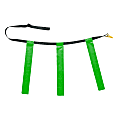 Champion Sports Adult Triple Flag Football Belts, Green/Yellow, Pack Of 12 1 thumbnail image