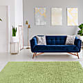 Linon Flokati Area Rug, 8' x 10', Morrigan 1400G Lime Green 1 thumbnail image