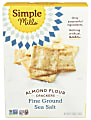 Simple Mills Almond Flour Crackers, Fine Ground Sea Salt, 4.25 Oz, Total Qty 6 1 thumbnail image