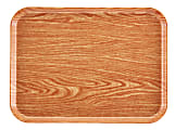 Cambro Camtray Rectangular Serving Trays, 15" x 20-1/4", Light Elm, Pack Of 12 Trays 1 thumbnail image
