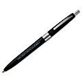 SKILCRAFT® AbilityOne Retractable Ballpoint Pens, Medium Point, 30% Recycled, Black Ink, Box Of 12 Pens