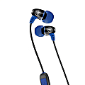 JLab® Audio Metal Bluetooth® Rugged Wireless Earbuds, Black/Blue, METALBT BLKBLU BOX
