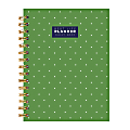 TF Publishing Luxe Daily/Monthly Planner, 7-1/2" x 9", Green, January To December 2023