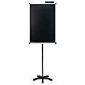 Justick Magnetic Lobby Stand, 36" x 24", Aluminum Frame With Silver Finish