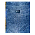 TF Publishing Weekly/Monthly Planner, 9" x 11", Denim, January To December 2023 1 thumbnail image