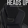 Shaquille O'Neal™ Sciron Big & Tall Ergonomic High-Back Vegan Leather Executive Gaming Office Chair, Black, BIFMA Compliant