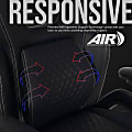 Shaquille O'Neal™ Sciron Big & Tall Ergonomic High-Back Vegan Leather Executive Gaming Office Chair, Black, BIFMA Compliant