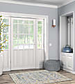 Linon Washable Indoor Rug, Runa, 3' x 5', Gray/Beige 1 thumbnail image