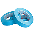3M™ 215 Masking Tape, 3" Core, 0.5" x 180', Blue, Pack Of 72 1 thumbnail image