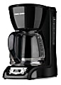 Black & Decker 12-Cup Programmable Coffeemaker, Black, DLX1050B
