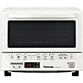 Panasonic FlashXpress 1300 Watt G110PW 4 Slice Toaster Oven With Infrared Heating - 1300 W - Pizza, Bread, Cooking, Toast, Bake, Browning, Reheat, Waffle - White, Off White