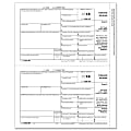 ComplyRight™ 1099-INT Inkjet/Laser Tax Forms, Copy C For Payers' Records, 8 1/2" x 11", Pack Of 50 Forms