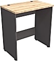 Inval Kratos Workbench, 34-5/8”H x 31-1/2”W x 19-3/4”D, Dark Gray