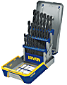 IRWIN Black Oxide Industrial Drill Bit Set with Metal Index, 29-Bits 1 thumbnail image