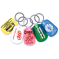 Custom Soft Touch Standard Key Tag, 1-1/2" x 2-3/16"