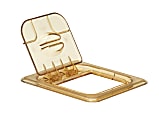 Cambro H-Pan High-Heat GN 1/6 FlipLids, Amber, Pack Of 6 Lids 1 thumbnail image