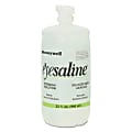 Honeywell Fendall Eyesaline Eyewash Solution - 1 quart - Tamper Resistant, Blow-fill-seal - 12 / Carton