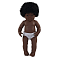 Miniland Educational Anatomically Correct 15" Baby Doll, African American Girl 1 thumbnail image