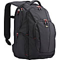Case Logic BEBP-215 BLACK Carrying Case (Backpack) for 16" Apple iPad - Black - Polyester, Mesh Cover, Foam Interior - Shoulder Strap, Handle - 19.7" Height x 14" Width x 12" Depth