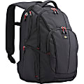 Case Logic BEBP-215 BLACK Carrying Case (Backpack) for 16" Apple iPad - Black - Polyester, Mesh Cover, Foam Interior - Shoulder Strap, Handle - 19.7" Height x 14" Width x 12" Depth 1 thumbnail image